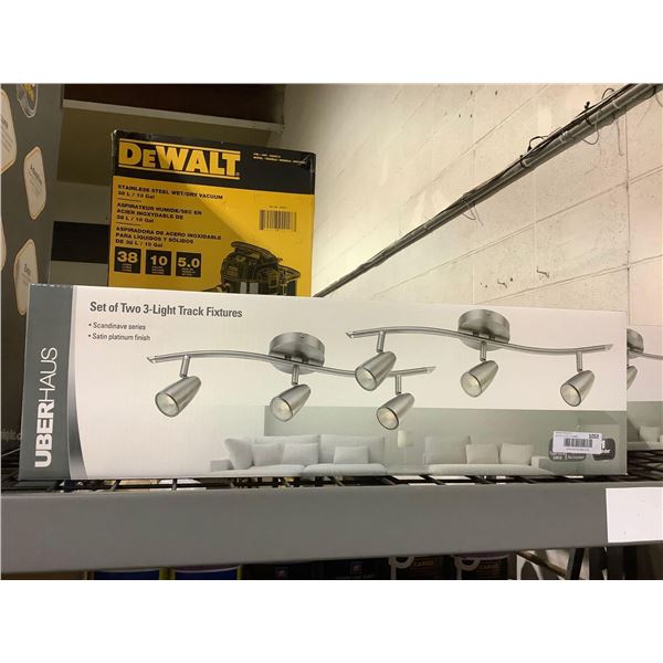 UberHaus Set of Two 3-Light Track Fixtures