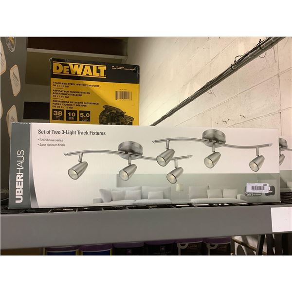 UberHaus Set of Two 3-Light Track Fixtures