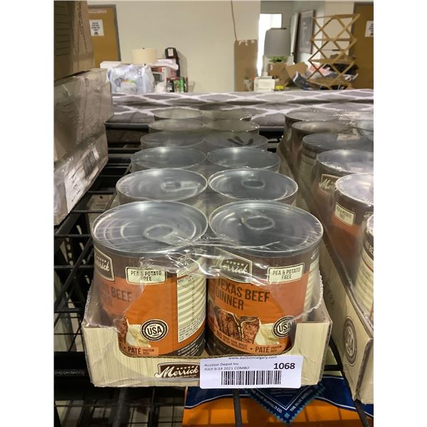 Merrick Grain Free Real Texas Beef Dog Food (12 x 360g)