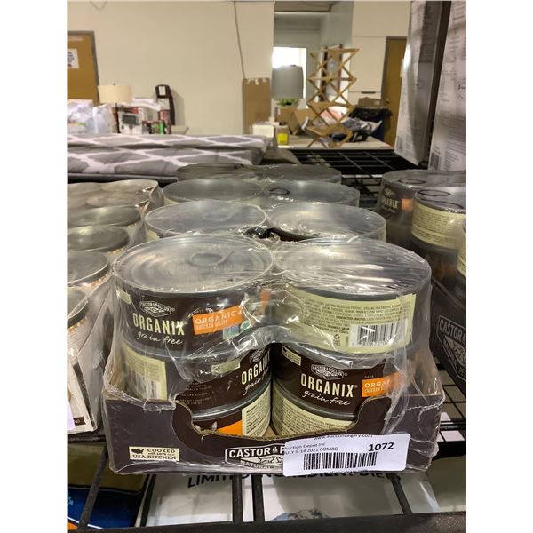 Castor & Pollux Organic Grain Free Chicken Pate Cat Food (24 x 156g)