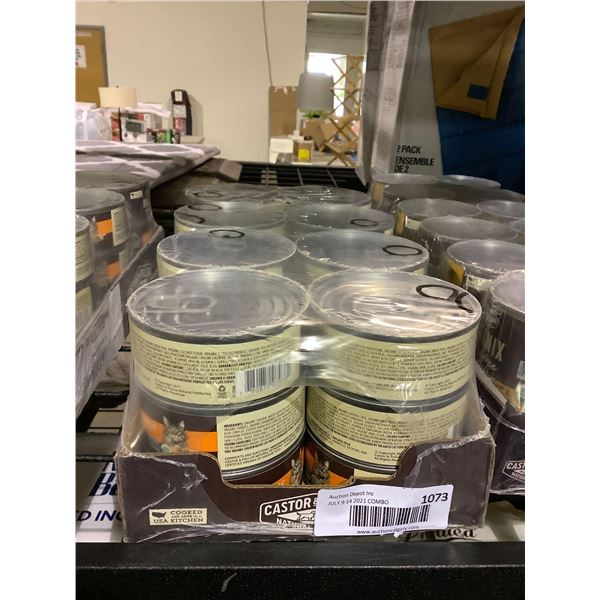 Castor & Pollux Organic Grain Free Chicken Pate Cat Food (24 x 156g)