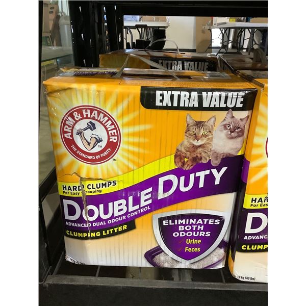Arm and Hammer Double Duty Clumping Litter (18kg)