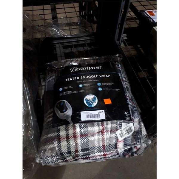 Beautyrest Heated Snuggle Wrap (50in x 64in)