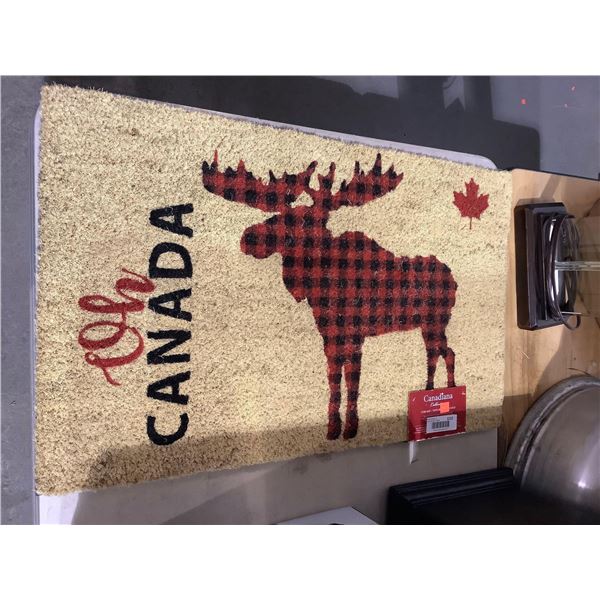Canadiana Moose Floor Mat (18in x 30in)