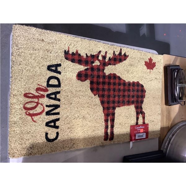 Canadiana Moose Floor Mat (18in x 30in)