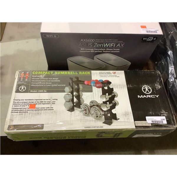 Marcy Compact Dumbbell Rack - Model: DBR-56