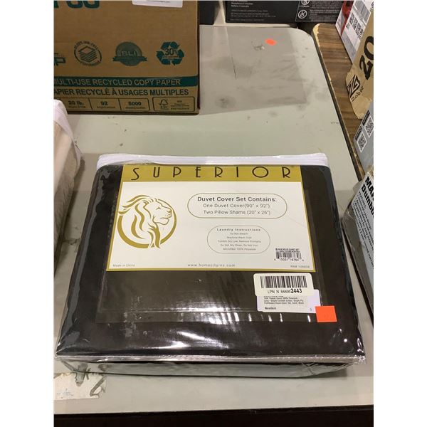 Superior Queen Size Duvet Cover Set