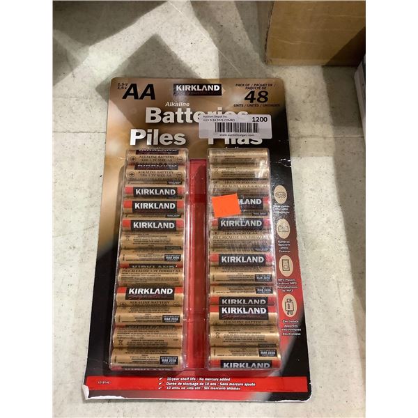 Kirkland 48 AA Batteries