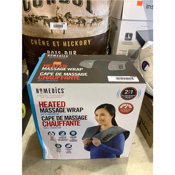 Homedics Heated Massage Wrap w/ Vibration