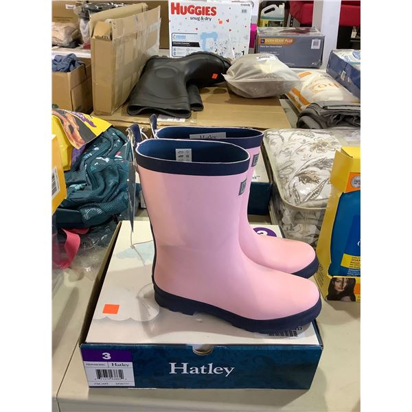 Hatley Kids Size 3 Boots