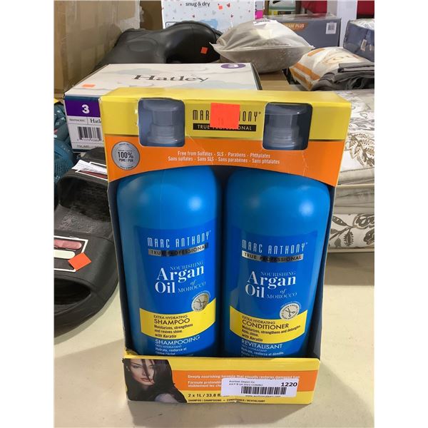 Marc Anthony Argan Oil Shampoo and Conditioner (2 x 1L)