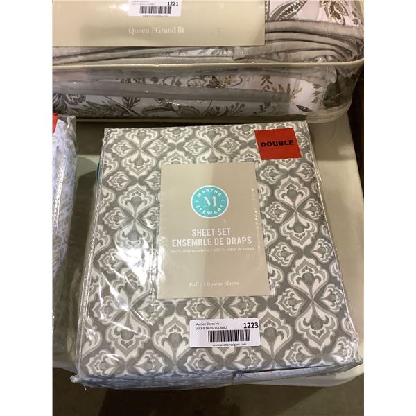 Martha Stewart Double Size Sheet Set