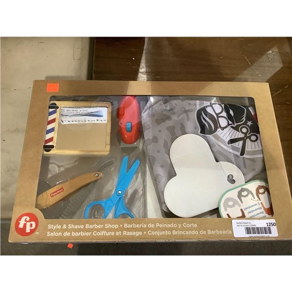 Fisher Price Style and Shave Barber Shop Play Set