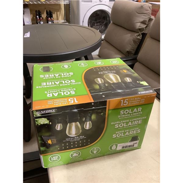 Sunforce 35ft LED Solar String Lights