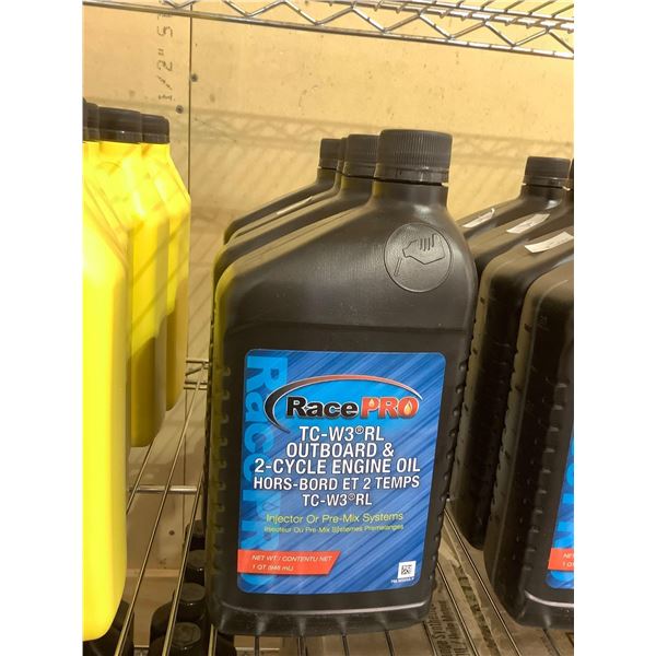Race Pro TC-W3-RL Outboard and 2-Cycle Engine Oil (4 x 946mL)