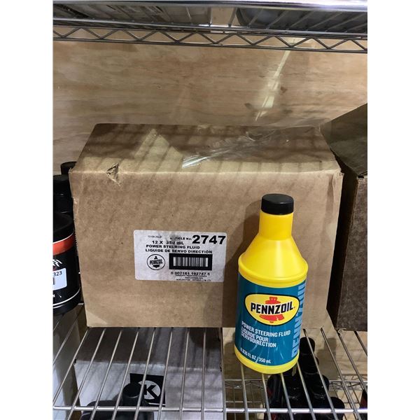 Case of Pennzoil Power Steering Fluid (12 x 350mL)