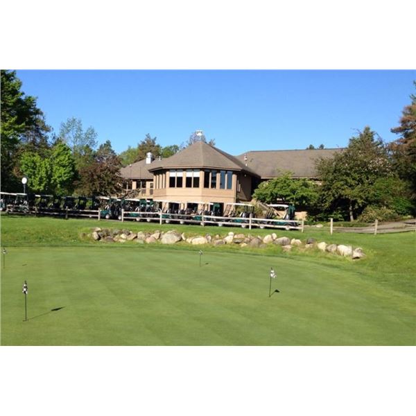 One 18-hole Foursome with Carts at Timber Ridge