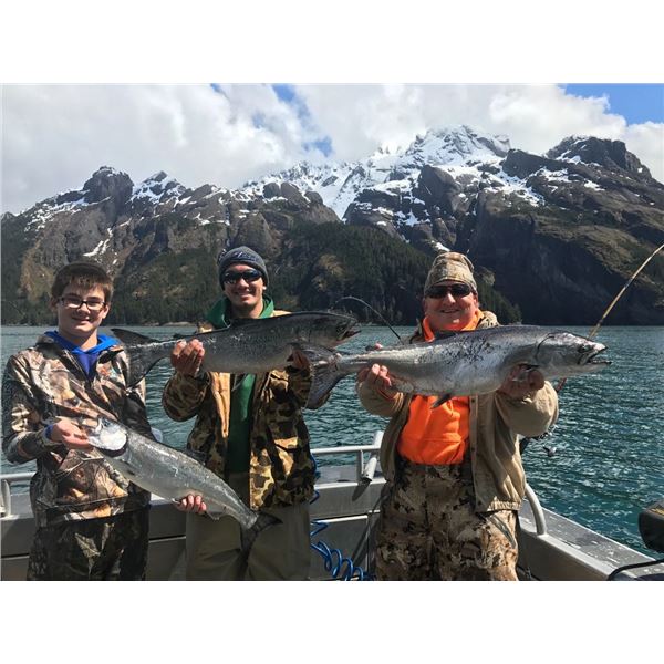 Alaska Fishing Adventure for 2 people, 3-days/4-nights