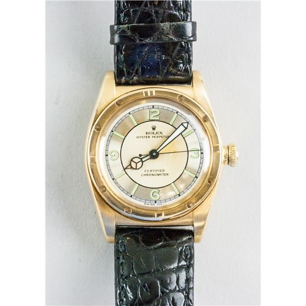 Vintage18K Rolex Bubbleback Autorotor Watch