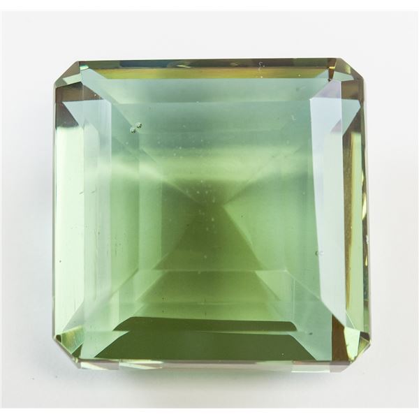 94.35ct Emerald Cut Brown to Green Alexandrite GGL