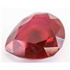 Image 2 : 42.80ct Pear Cut Red Natural Ruby GGL