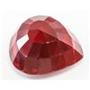 Image 3 : 42.80ct Pear Cut Red Natural Ruby GGL