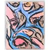 Image 2 : American Abstract Oil on Canvas Signed Lee Krasner
