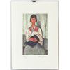 Image 2 : Italian Lithograph XXX/C Signed Modigliani