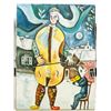Image 2 : Russian-French Oil on Canvas Signed Chagall