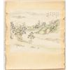 Image 2 : Japanese Watercolor on Silk Landscape