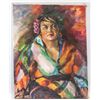 Image 2 : Acrylic on Canvas Portrait of Woman