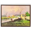 Image 2 : Landscape Oil on Canvas Signed H. Yan Zuzu