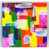 Image 2 : Abstract Oil on Canvas Signed Loew