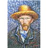 Image 1 : Dutch Oil on Canvas Self Portrait Signed Vincent