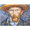 Image 3 : Dutch Oil on Canvas Self Portrait Signed Vincent
