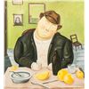 Image 1 : Colombian Oil on Canvas Signed Botero