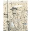 Image 1 : Canadian-Russian Graphite on Paper Oleg Dergachov