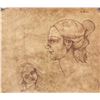 Image 1 : Signed Da Vinci Ink on Papyrus Paper
