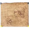 Image 2 : Signed Da Vinci Ink on Papyrus Paper
