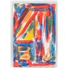 Image 2 : American Abstract Oil on Canvas Signed J. Johns