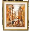 Image 2 : Canadian Oil on Canvas City Landscape Signed