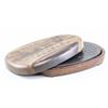 Image 5 : Chinese Ink Stone with Wood Case Signed