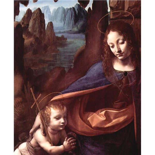 Leonardo da Vinci - Maria and Christ