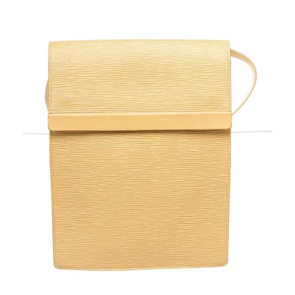 Louis Vuitton Yellow Ramateulle Epi Leather Shoulder Bag