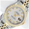 Image 1 : Ladies 26MM Datejust Silver Diamond Oyster Perpetual 2T and SS