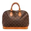 Image 1 : Louis Vuitton Brown Alma MM Satchel Bag