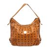 Image 1 : MCM Brown Visetos Coated Canvas Hobo Bag