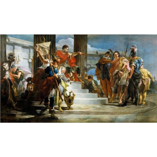 Tiepolo - Scipio Africanus Freeing Massiva