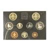 Image 1 : 1989 UNITED KINGDOM 9 COIN PROOF SET