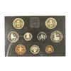 Image 1 : 1989 UNITED KINGDOM 9 COIN PROOF SET